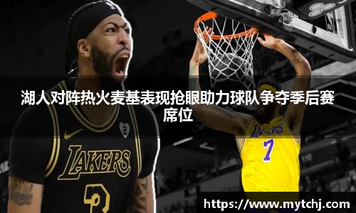 湖人对阵热火麦基表现抢眼助力球队争夺季后赛席位